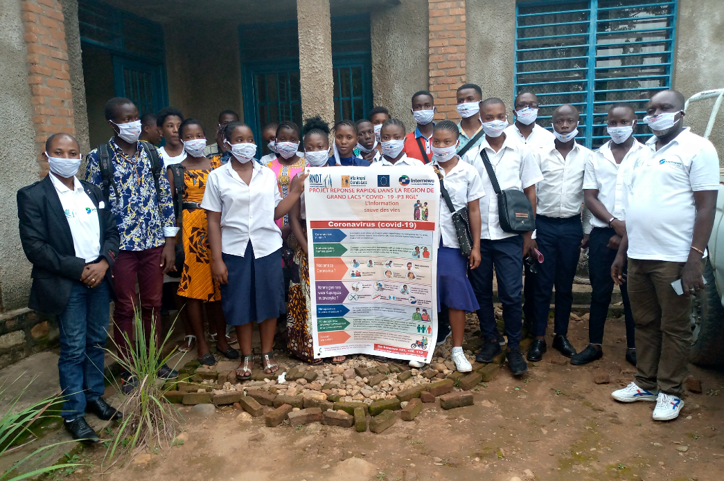 You are currently viewing Uvira : La Radio Notre Dame de Tanganyika fait un atelier de sensibilisation à la prévention contre le coronavirus à l’intention des élèves