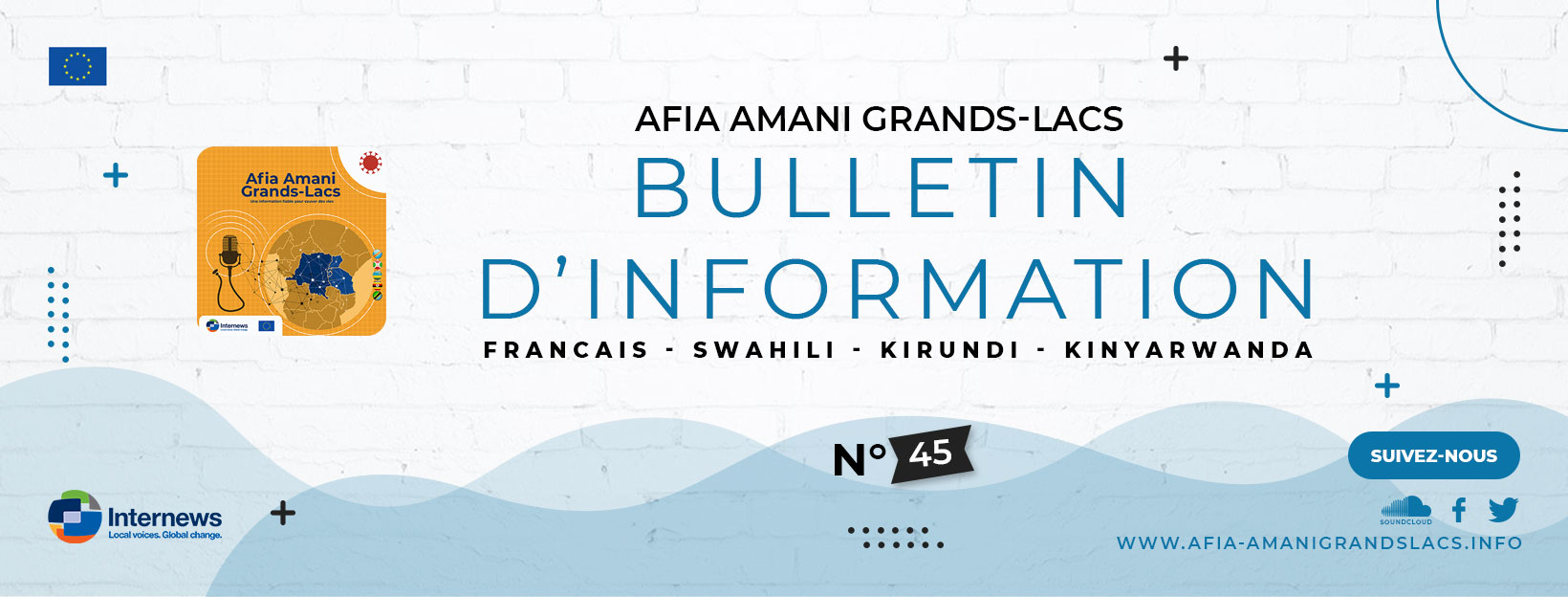 Lire la suite à propos de l’article Bulletin 45 Afia Amani Grands Lacs