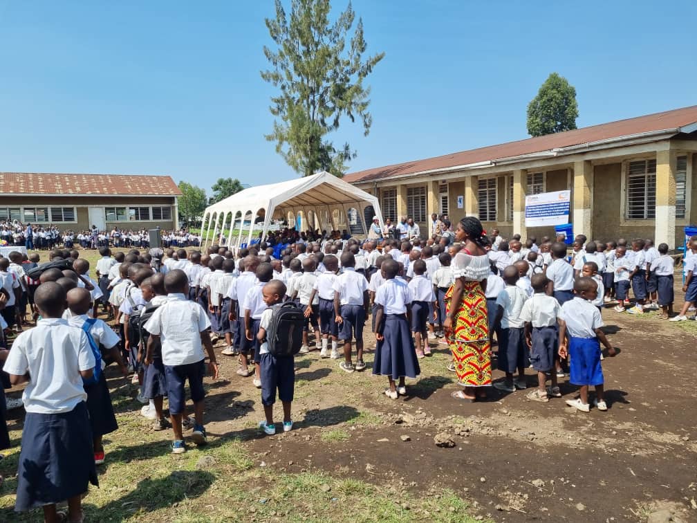 Nyiragongo: Lancement officiel du projet ‘’ Sourire ‘’ par l’organisation Village Espoir